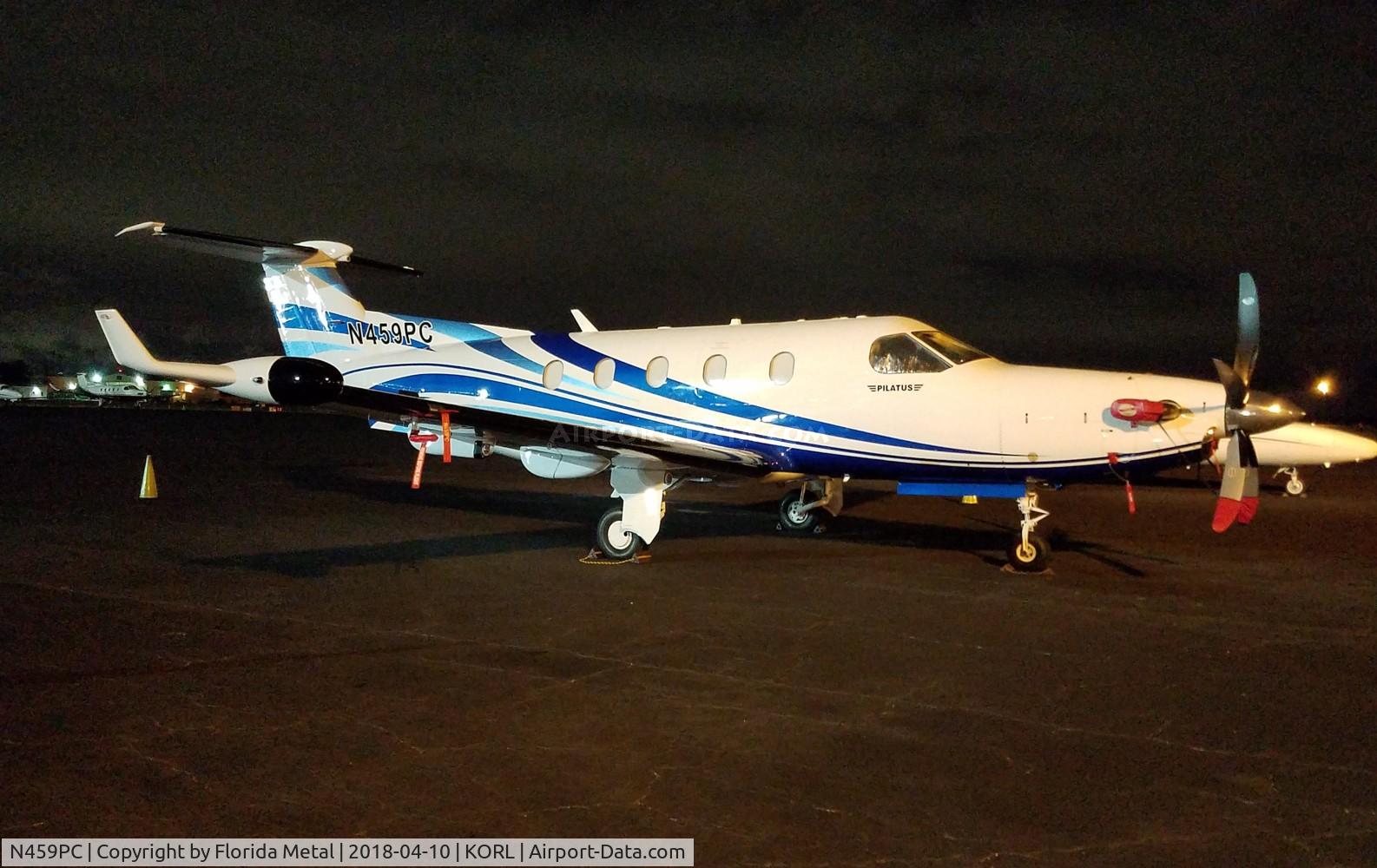 N459PC, 2002 Pilatus PC-12/45 C/N 459, ORL 2018