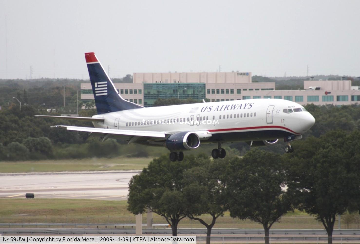 N459UW, 1991 Boeing 737-4B7 C/N 25023, TPA 2009