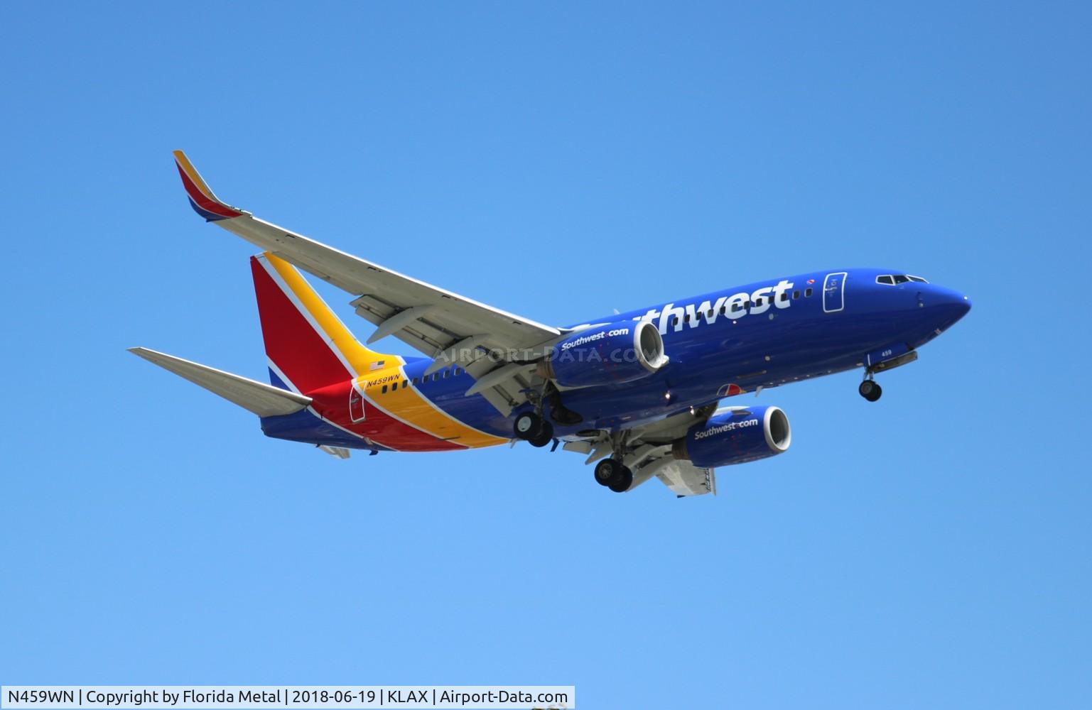 N459WN, 2004 Boeing 737-7H4 C/N 32497, LAX 2018