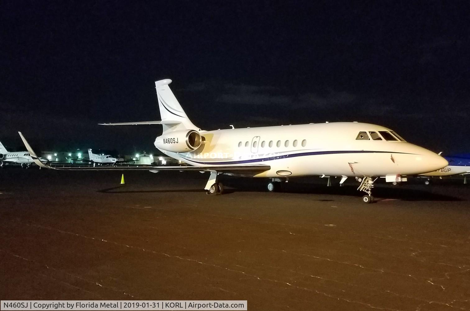 N460SJ, Dassault Falcon 2000EX C/N 168, ORL 2019
