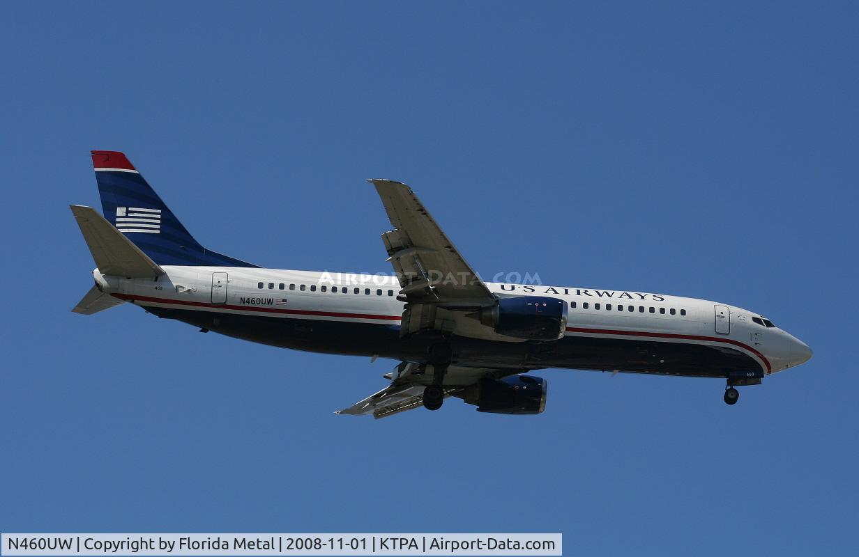 N460UW, 1991 Boeing 737-4B7 C/N 25024, TPA 2008