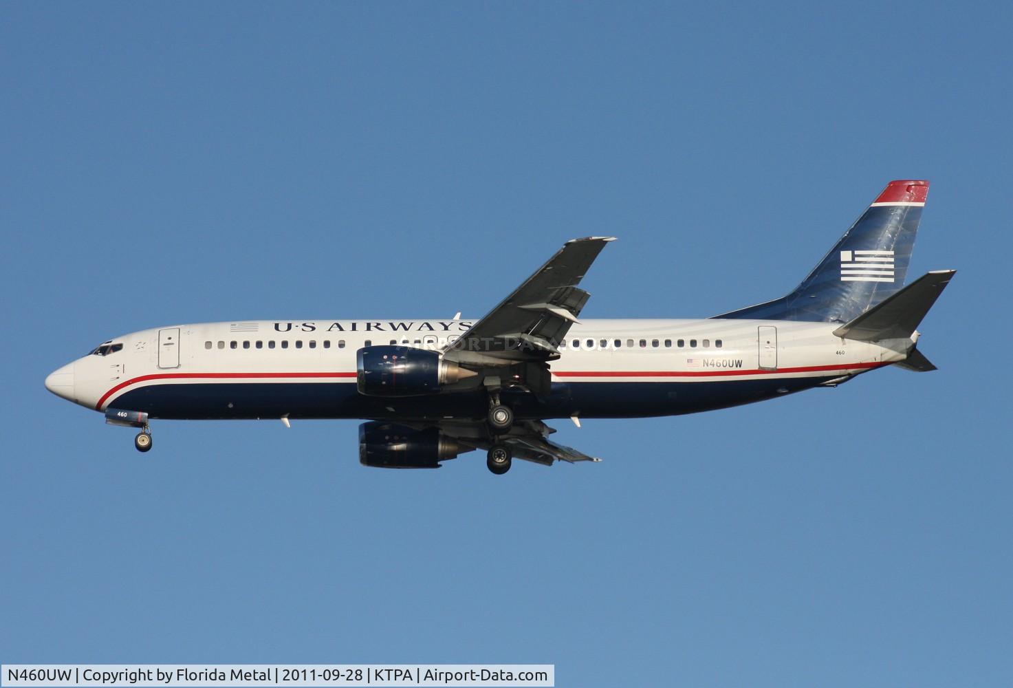 N460UW, 1991 Boeing 737-4B7 C/N 25024, TPA 2011