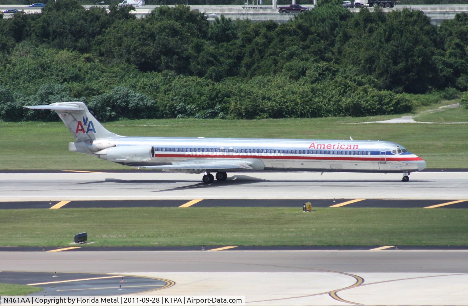 N461AA, 1988 McDonnell Douglas MD-82 (DC-9-82) C/N 49566, TPA 2011