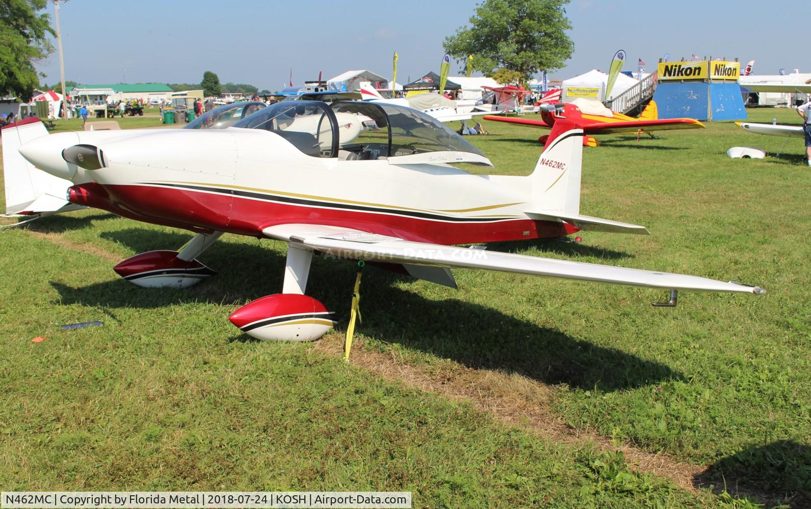 N462MC, Carlo Cilliers MUSTANG II C/N 1865, OSH 2018