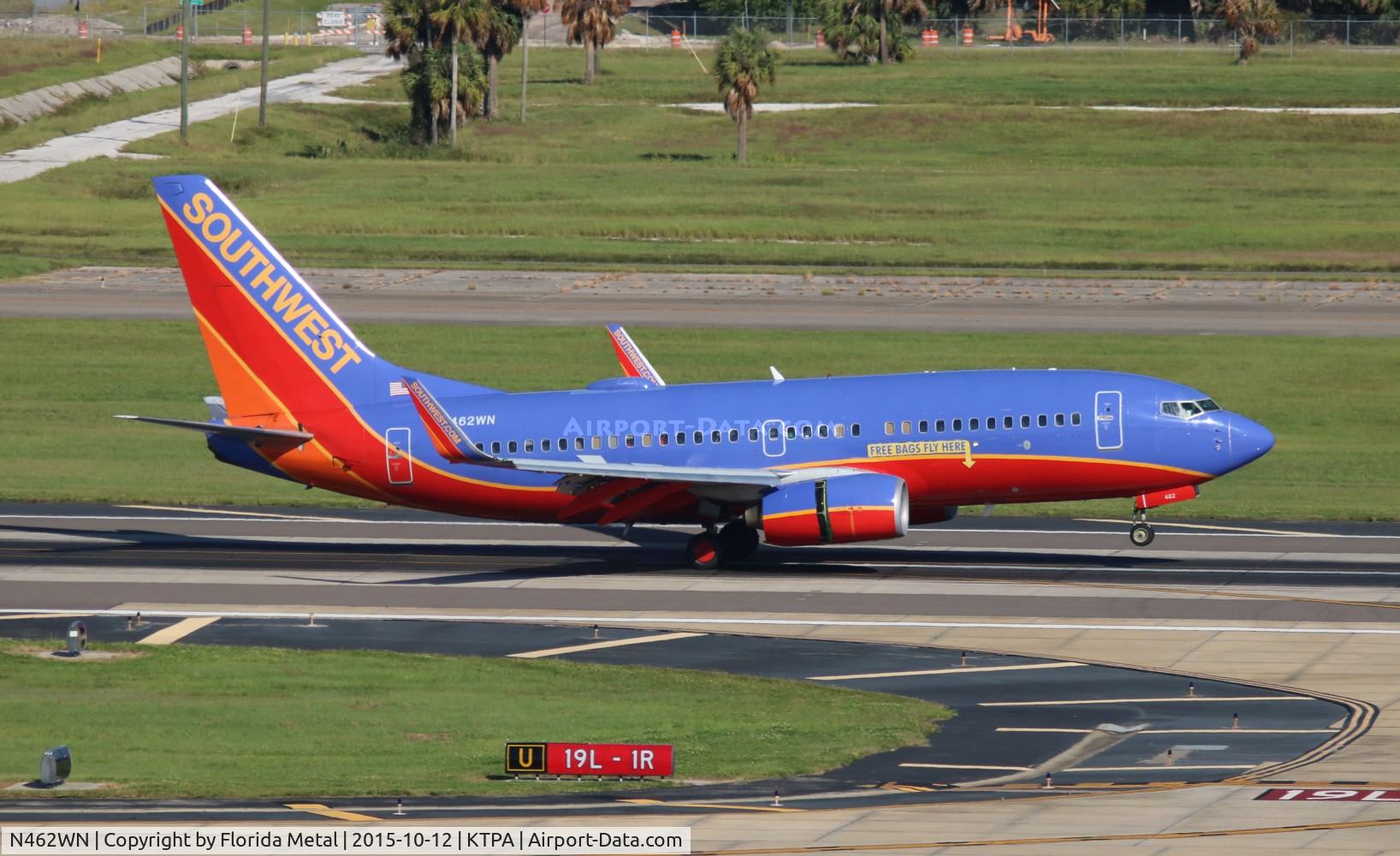 N462WN, 2004 Boeing 737-7H4 C/N 32466, TPA 2015