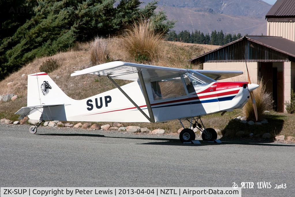 ZK-SUP, Tekweld Supapup mk 4 C/N 15, William J Preston, Lake Tekapo