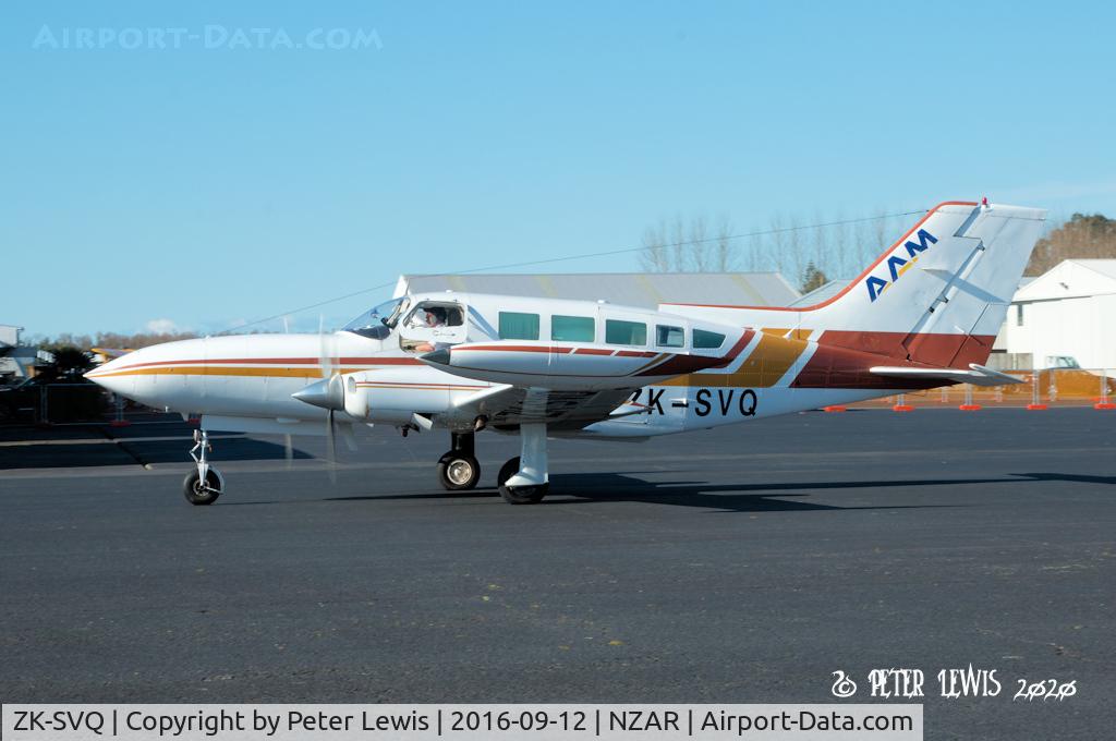 ZK-SVQ, 1975 Cessna 402B Businessliner C/N 402B0601, Kiwi Air Ltd., Gisborne