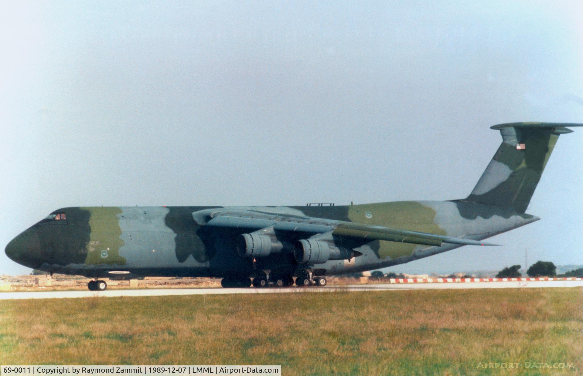 69-0011, 1969 Lockheed C-5A Galaxy C/N 500-0042, Lockheed C-5A Galaxy 69-0011 United States Air Force