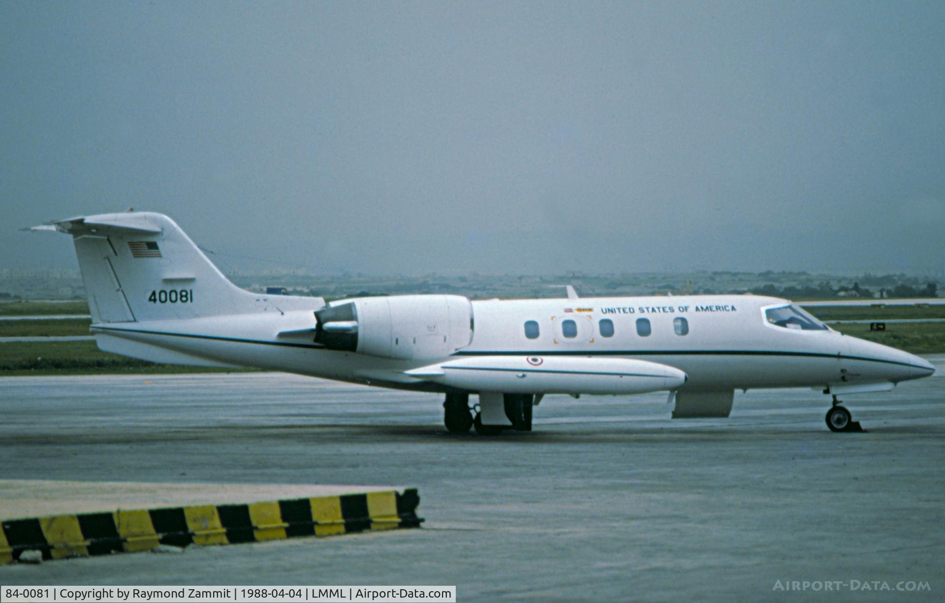 84-0081, 1984 Gates Learjet 35A (C-21A) C/N 35A-527, Gates Learjet C-21A 84-0081 United States Air Force