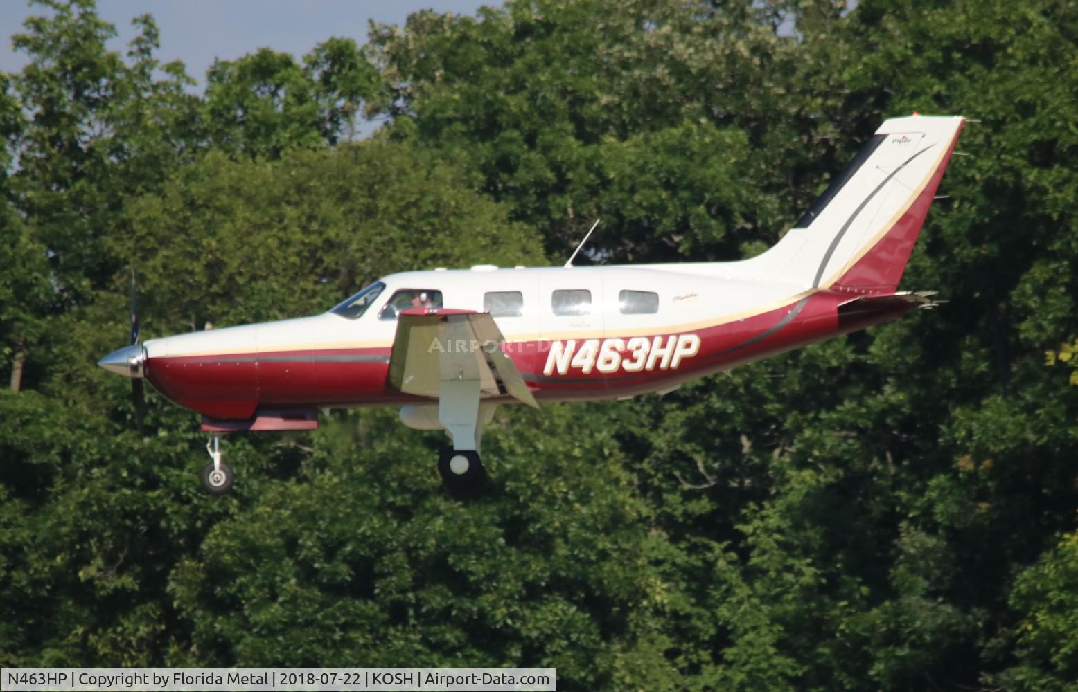 N463HP, 2002 Piper PA-46-350P Malibu Mirage C/N 4636335, OSH 2018