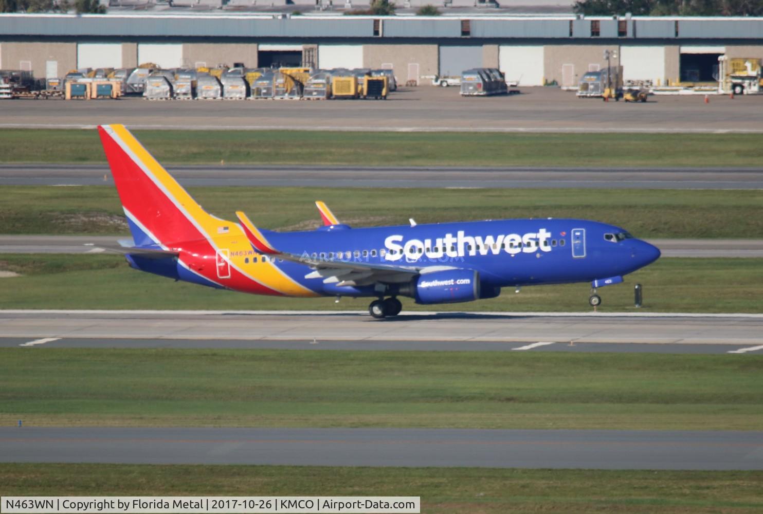N463WN, 2004 Boeing 737-7H4 C/N 32467, MCO 2017