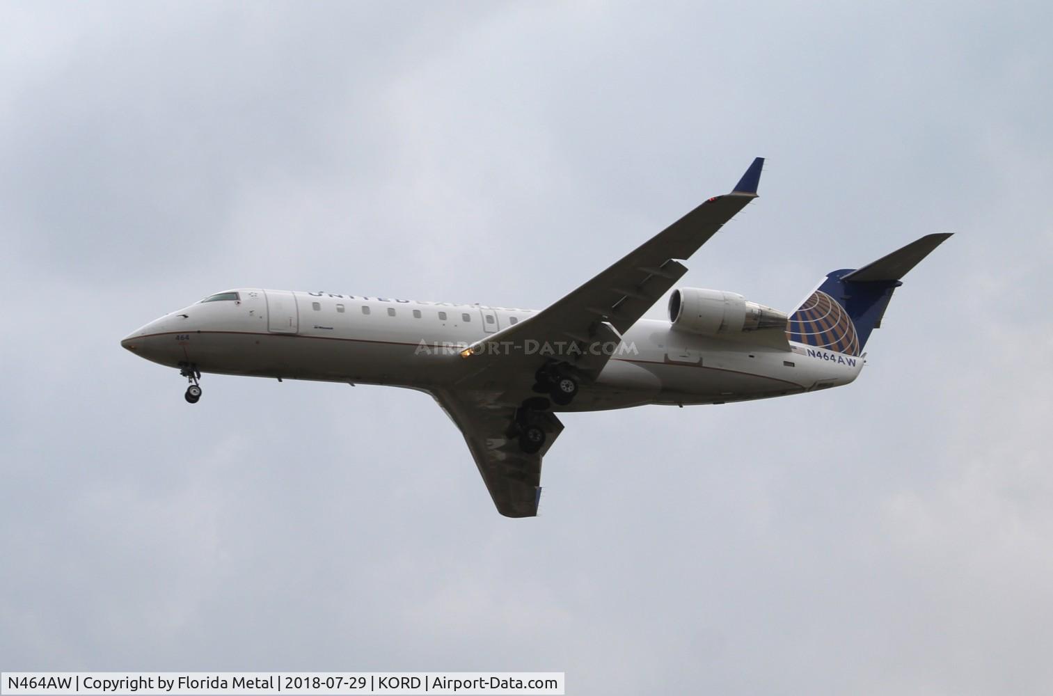 N464AW, 2004 Bombardier CRJ-200LR (CL-600-2B19) C/N 7890, ORD 2018