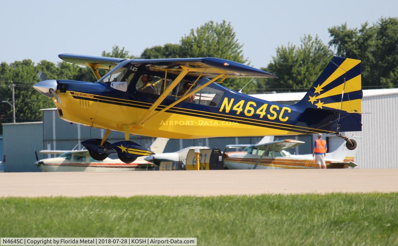 N464SC, 1999 American Champion 8KCAB Super Decathlon C/N 844-99, OSH 2018