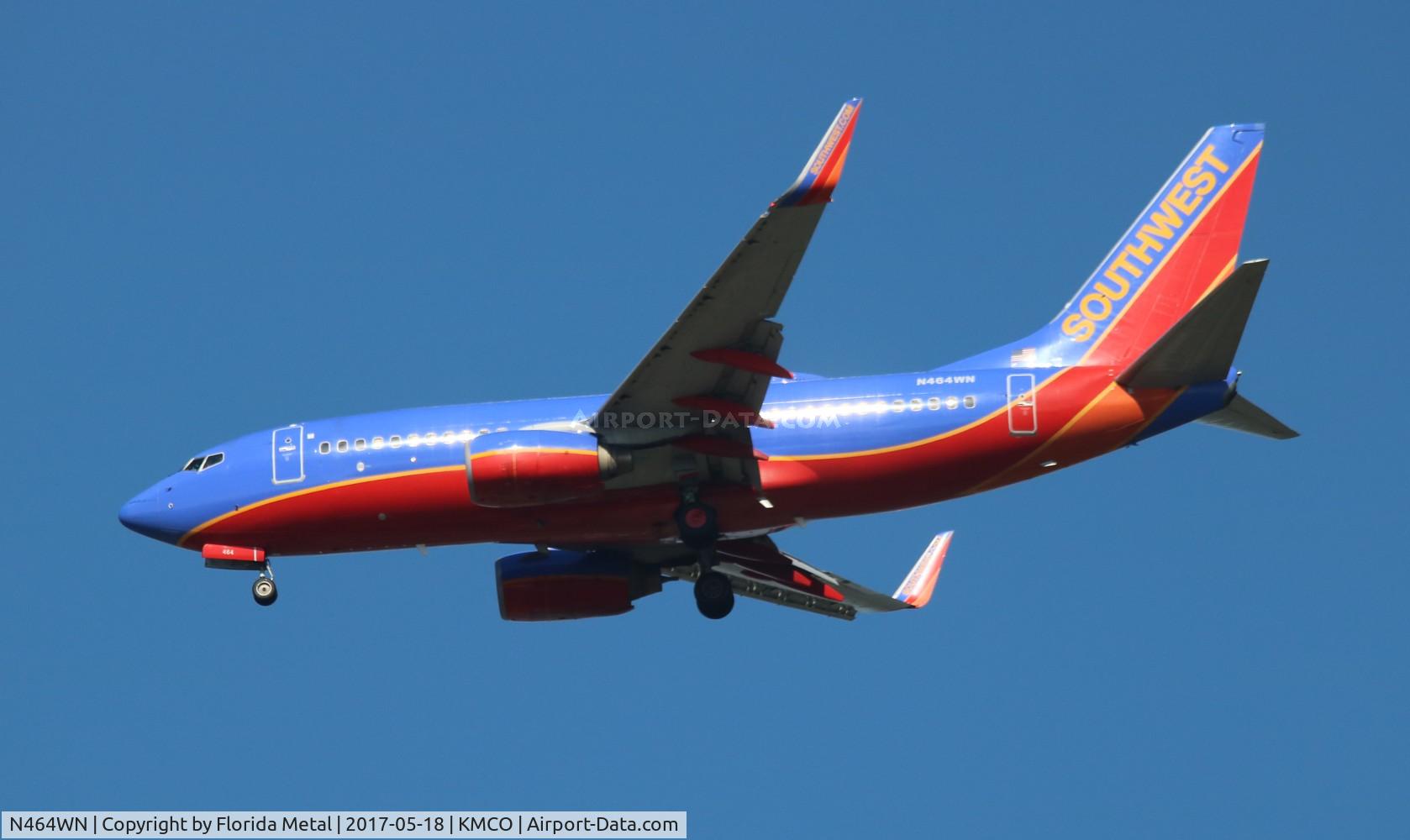 N464WN, 2004 Boeing 737-7H4 C/N 32468, MCO 2017