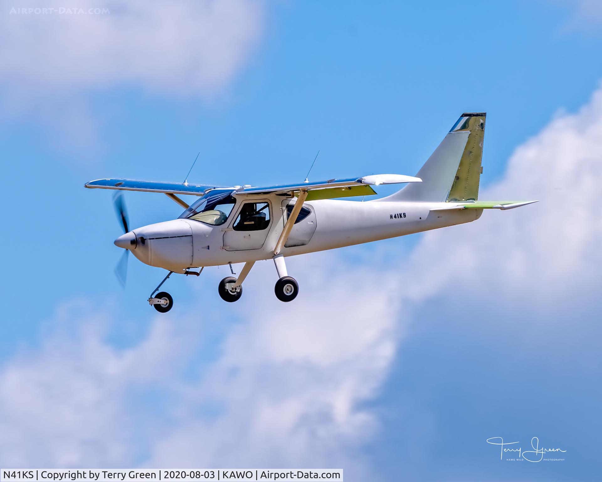 N41KS, 2020 Glasair GS-2 Sportsman C/N 7494, KAWO