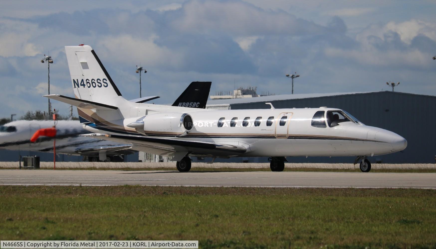 N466SS, 1990 Cessna 550 Citation II C/N 550-0626, ORL 2017