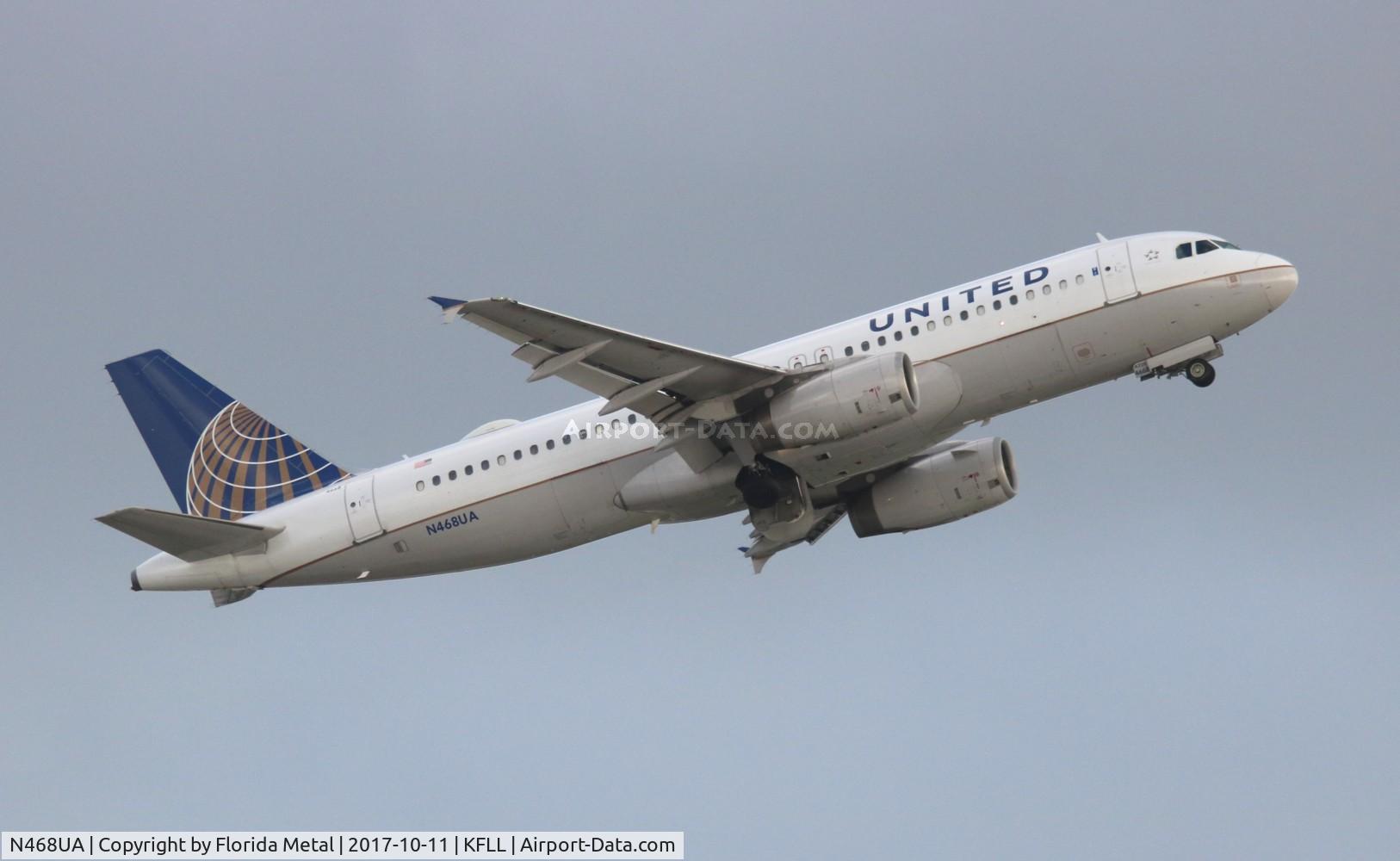 N468UA, 2000 Airbus A320-232 C/N 1363, FLL 2017