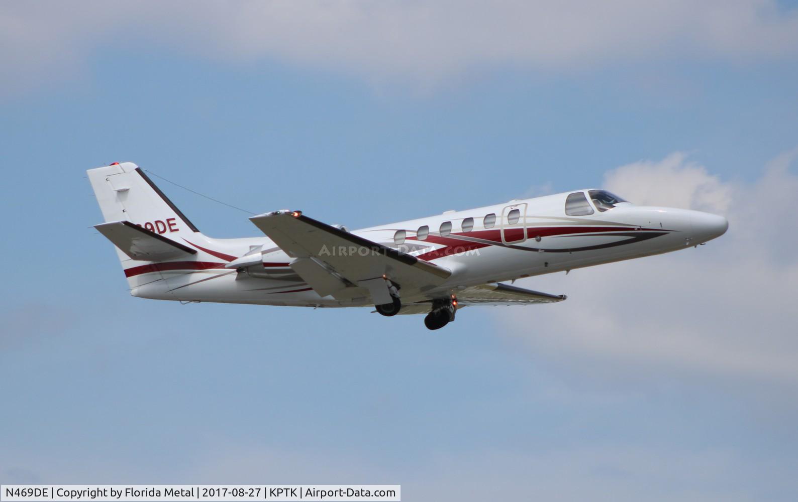 N469DE, 1999 Cessna 550 Citation Bravo C/N 550-0883, PTK 2017