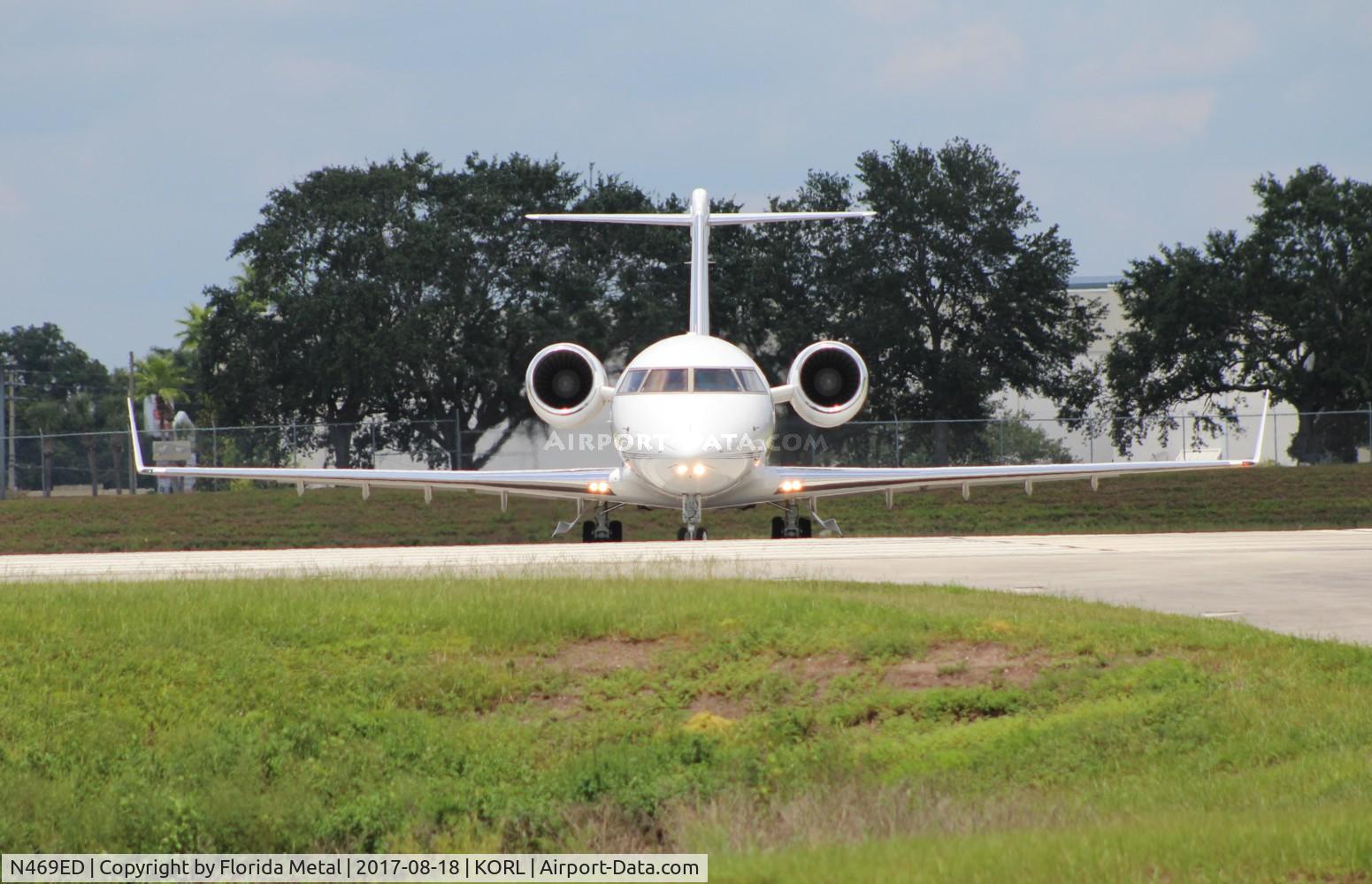 N469ED, 2008 Bombardier Challenger 605 (CL-600-2B16) C/N 5746, ORL 2017