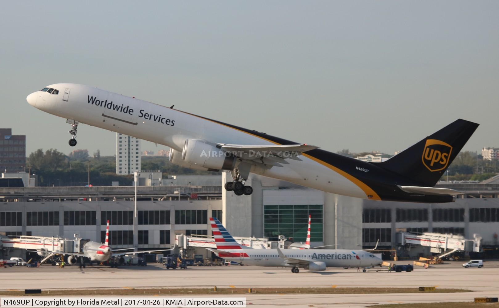 N469UP, 1997 Boeing 757-24APF C/N 25485, MIA 2017