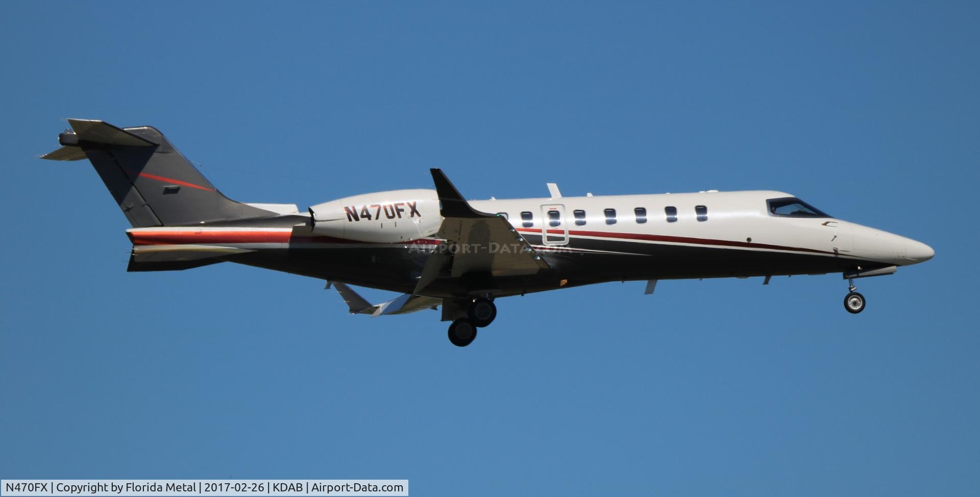N470FX, Learjet 45 C/N 45-479, DAB 2017