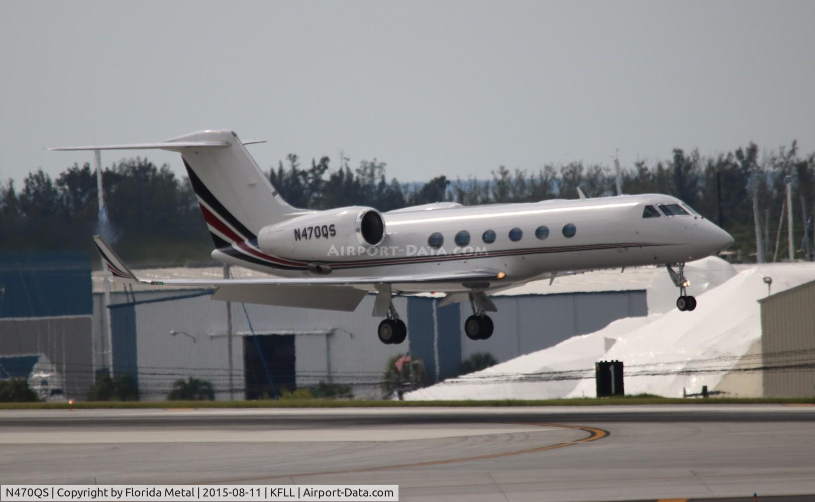 N470QS, 2007 Gulfstream Aerospace GIV-X (G450) C/N 4084, FLL 2015