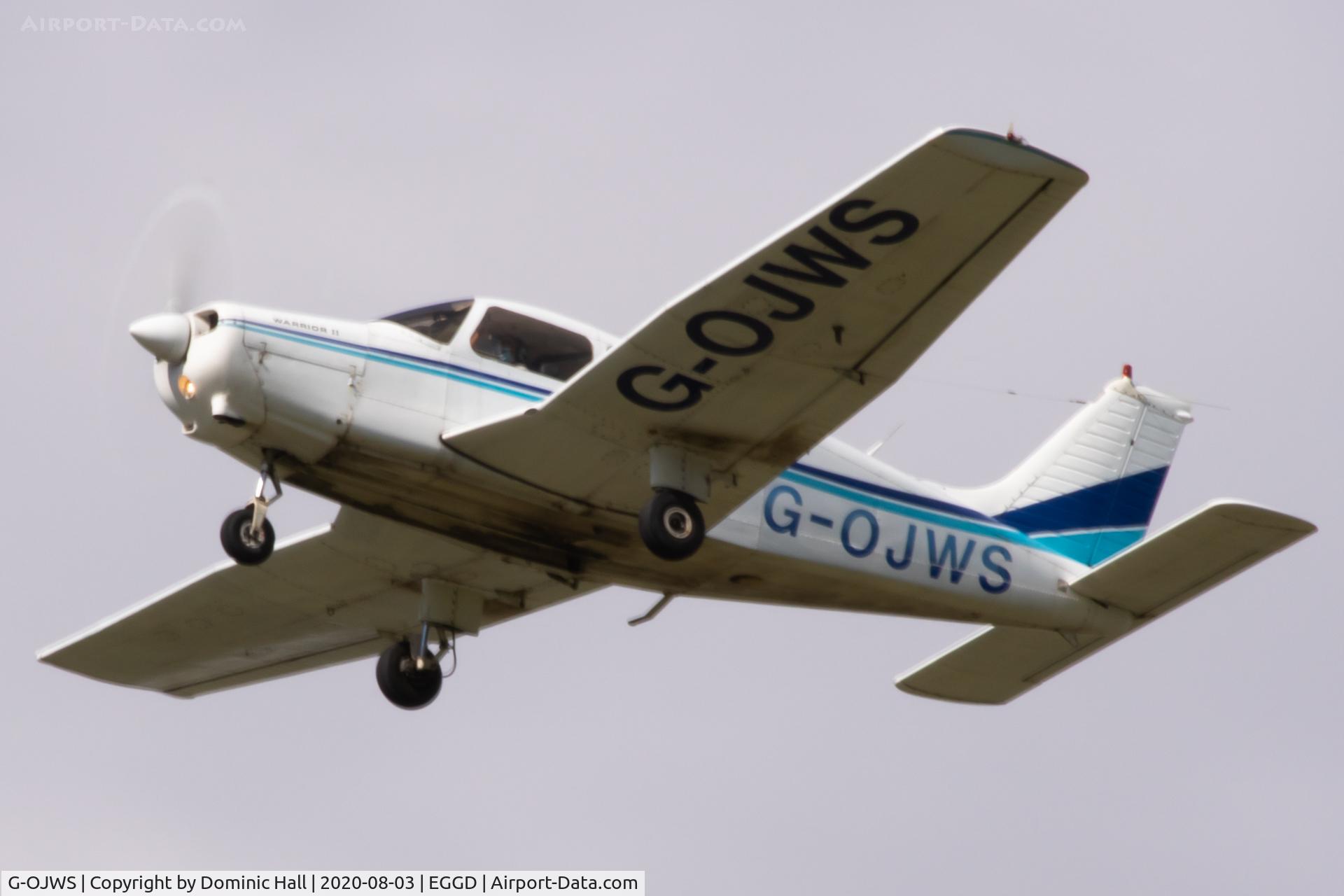 G-OJWS, 1978 Piper PA-28-161 Cherokee Warrior II C/N 28-7816415, BRS 03-08-2020