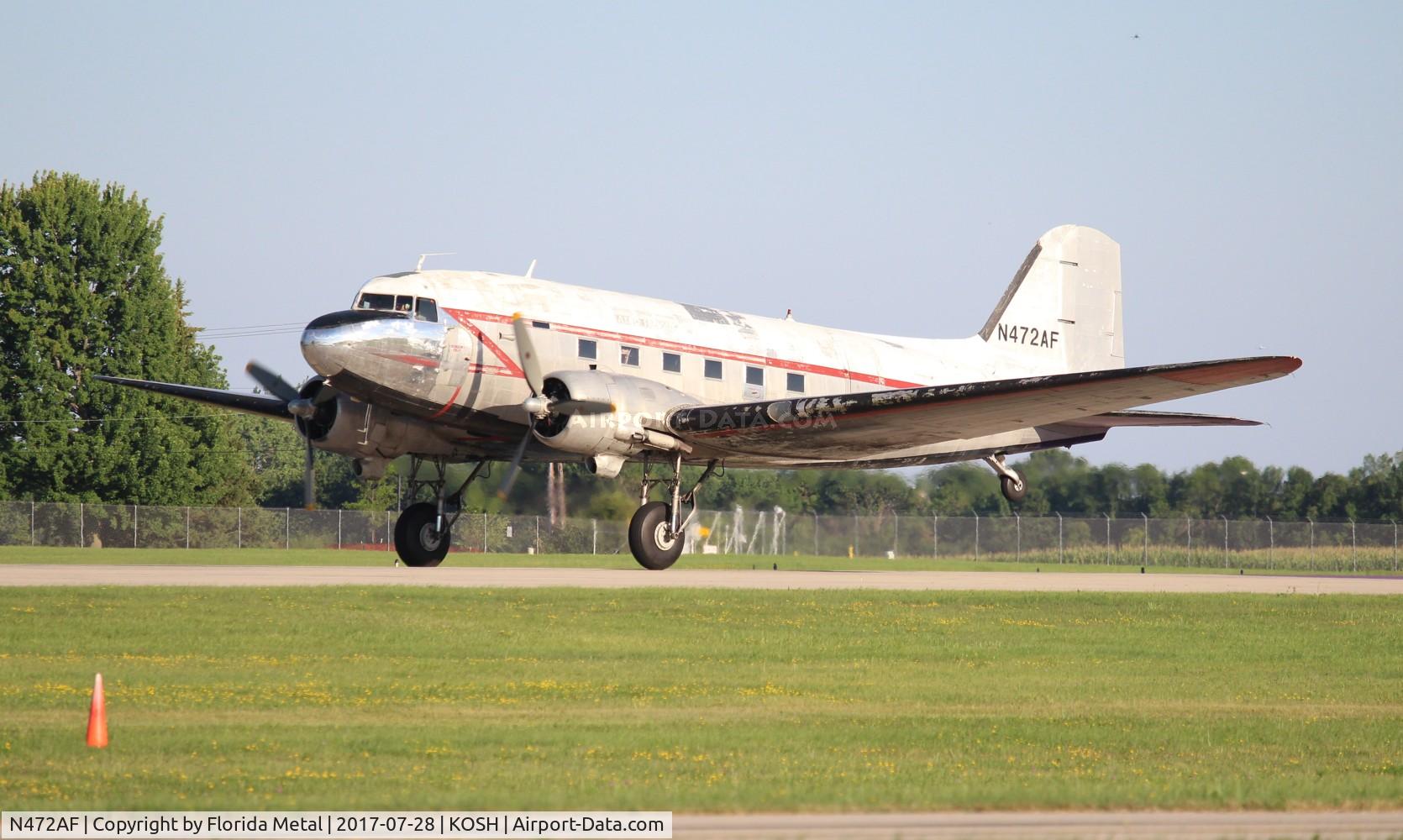 N472AF, 1944 Douglas DC3C-S1C3G (C-47A) C/N 13485, OSH 2017