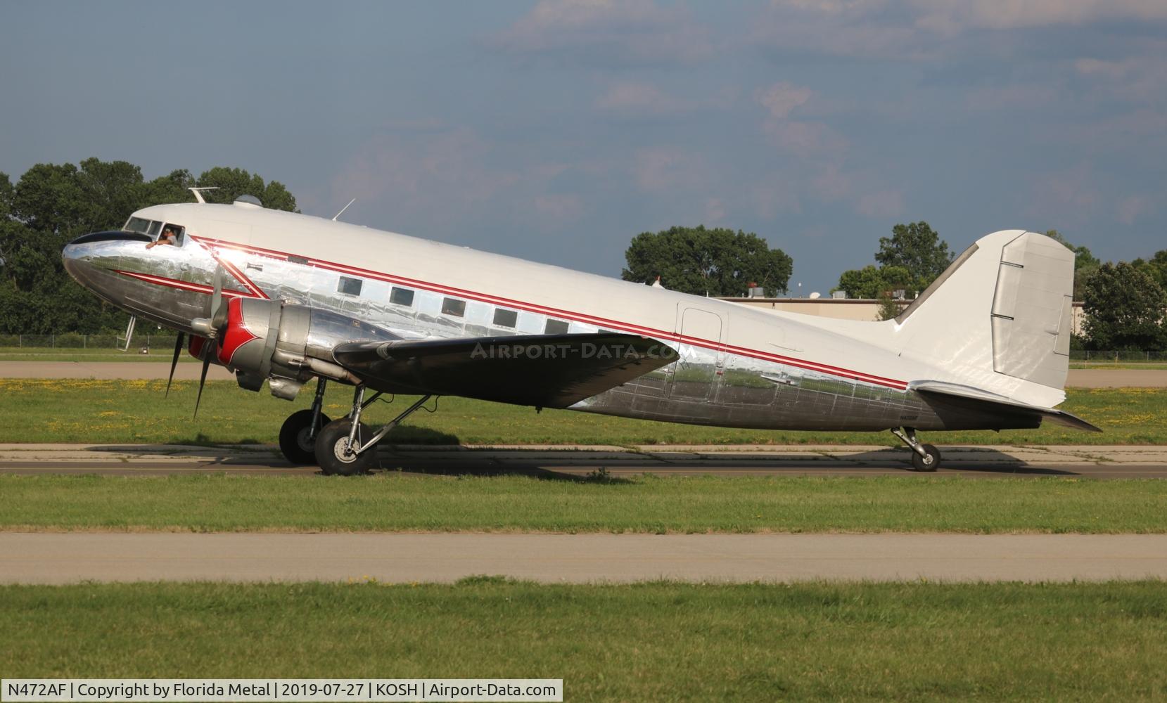 N472AF, 1944 Douglas DC3C-S1C3G (C-47A) C/N 13485, OSH 2019