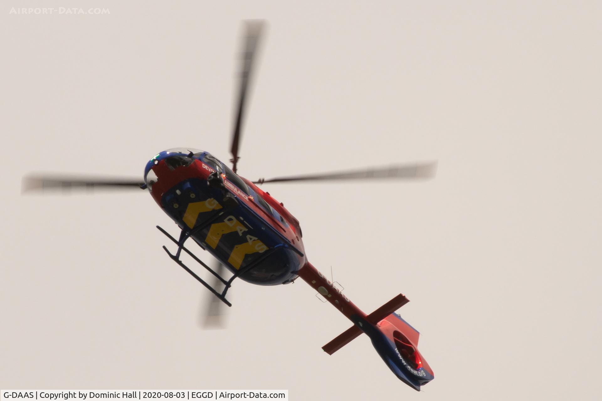 G-DAAS, 2019 Airbus Helicopters BK-117D-2 C/N 20311, BRS 03-08-2020