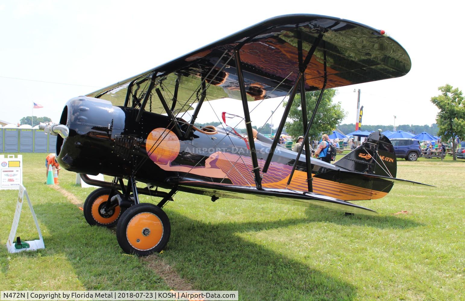 N472N, 1929 Travel Air D-4-D C/N 1362, OSH 2018