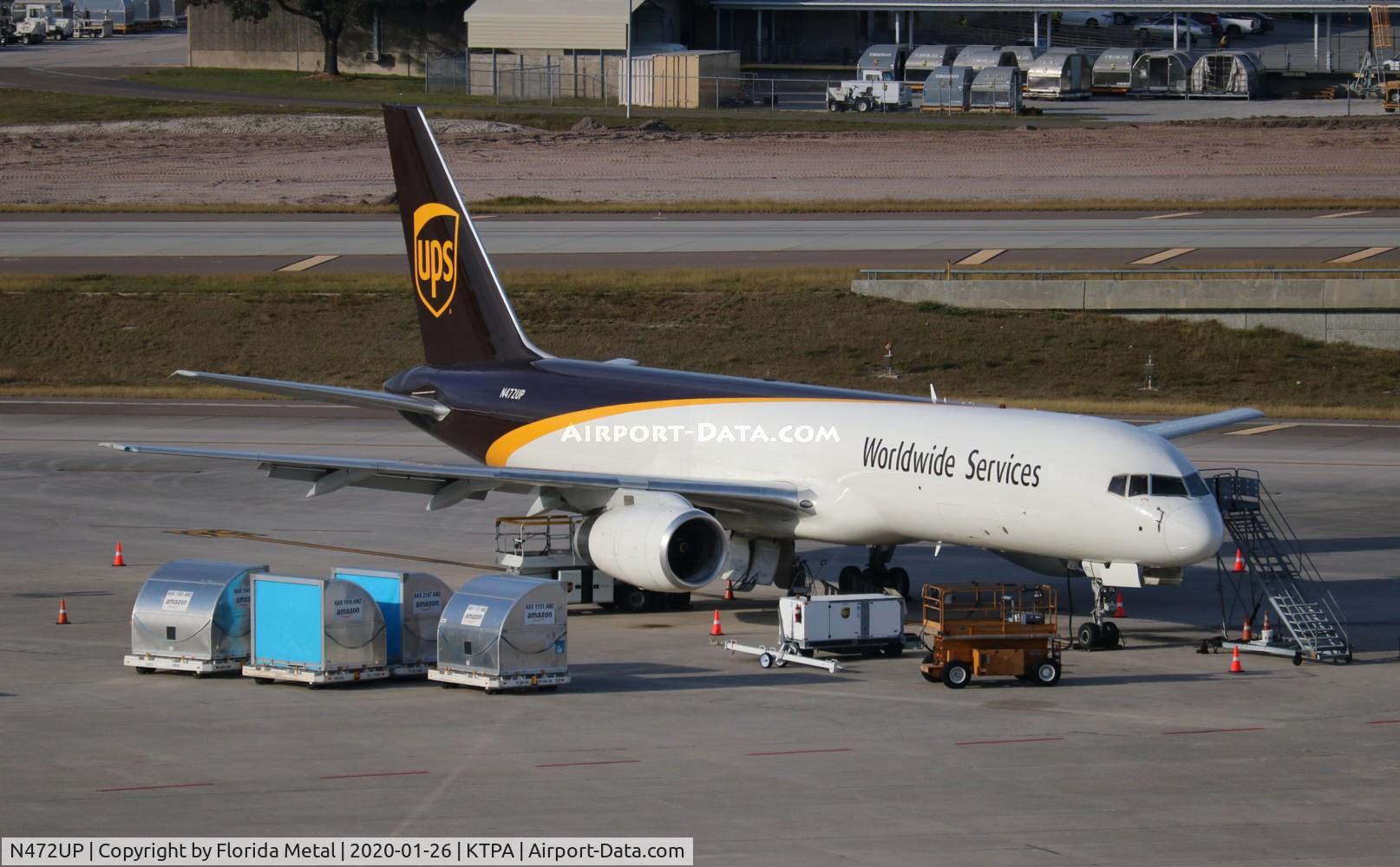 N472UP, 1998 Boeing 757-24APF C/N 28843, TPA 2020