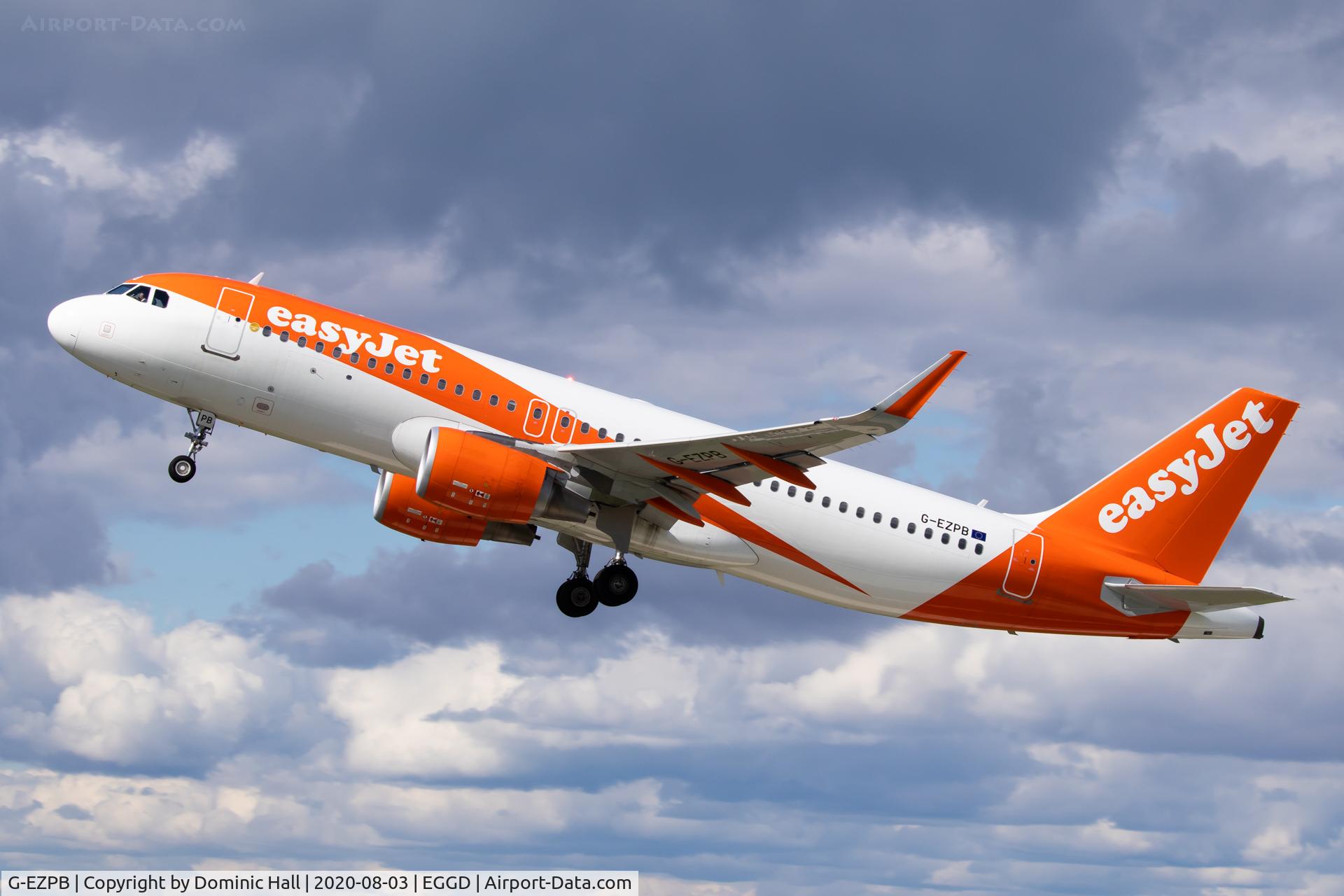 G-EZPB, 2015 Airbus A320-214 C/N 6977, BRS 03-08-2020