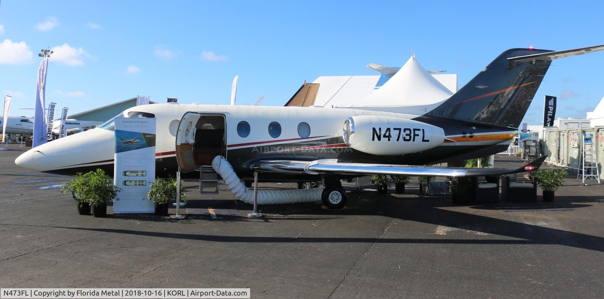 N473FL, 2004 Raytheon Beechjet 400A/Nextant N400XT C/N RK-397, NBAA 2018
