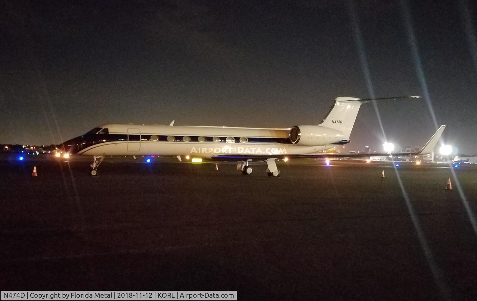 N474D, 2005 Gulfstream Aerospace GV-SP (G550) C/N 5083, ORL 2018