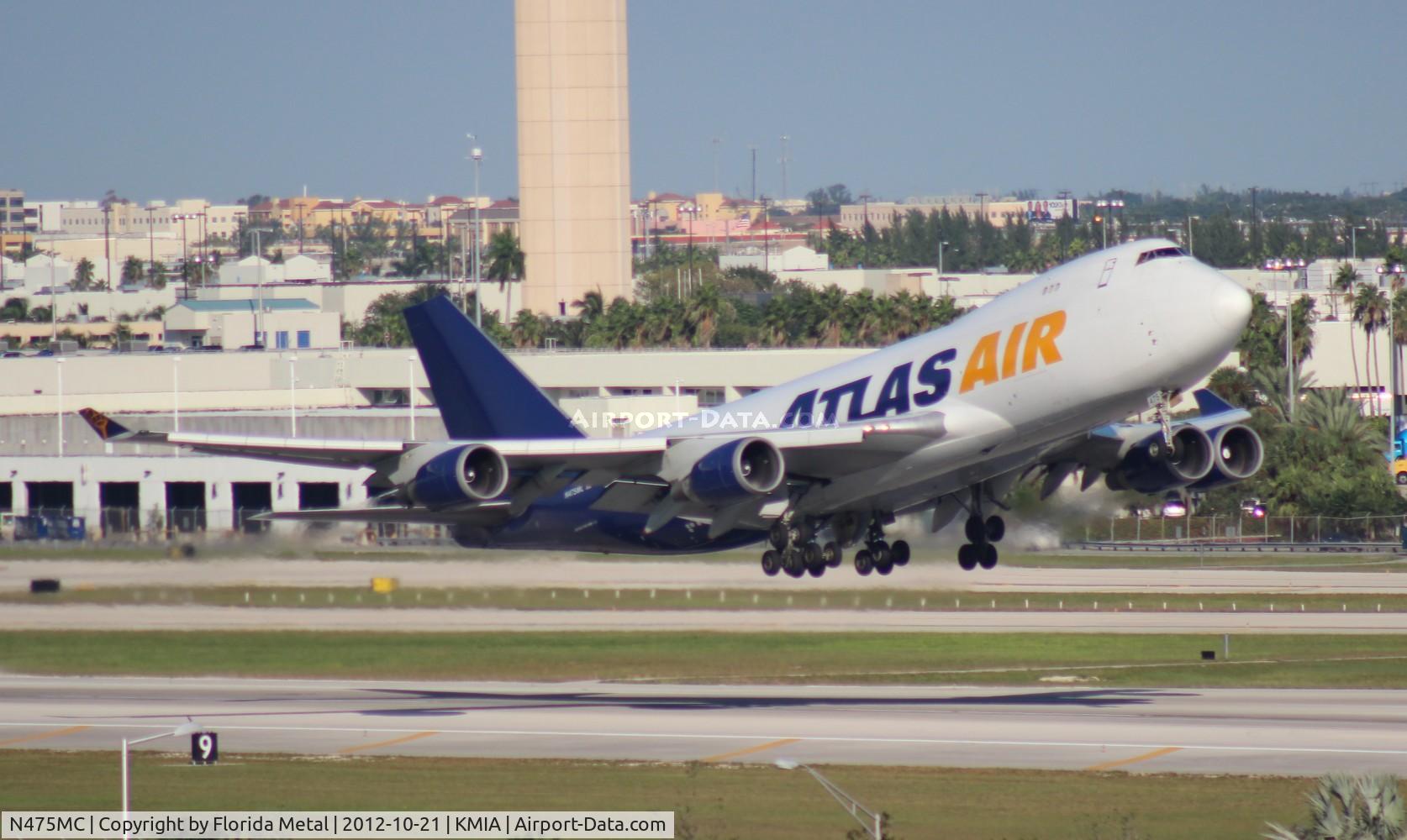 N475MC, 1998 Boeing 747-47UF C/N 29252, MIA 2012