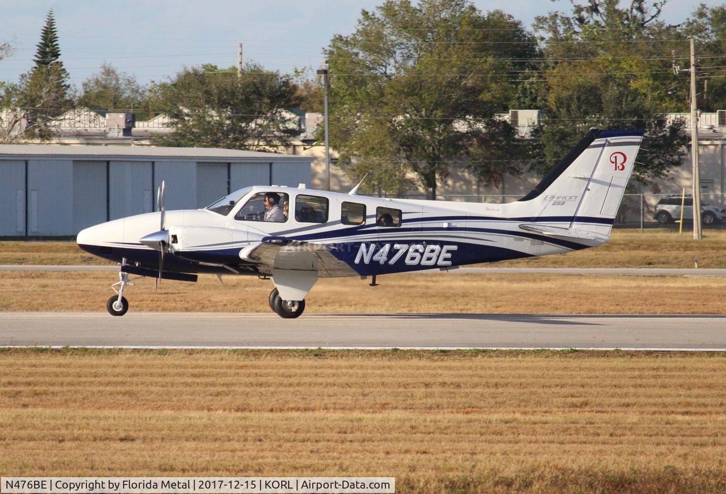 N476BE, 2017 Beechcraft G58 Baron C/N TH-2476, ORL 2017