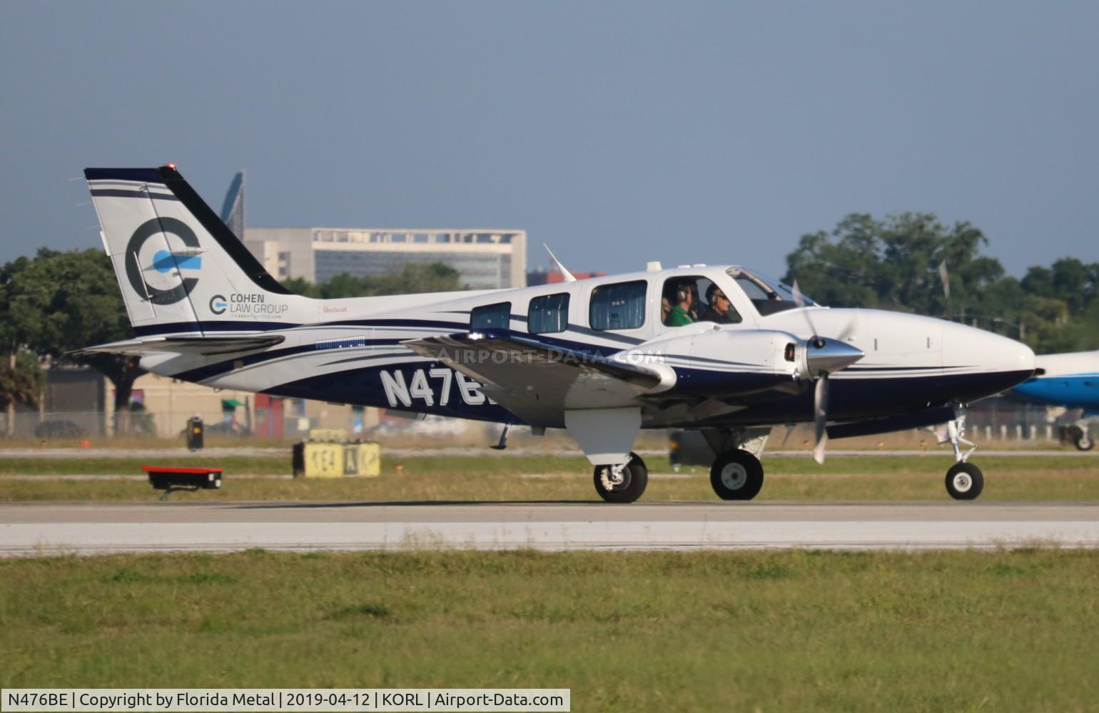 N476BE, 2017 Beechcraft G58 Baron C/N TH-2476, ORL 2019