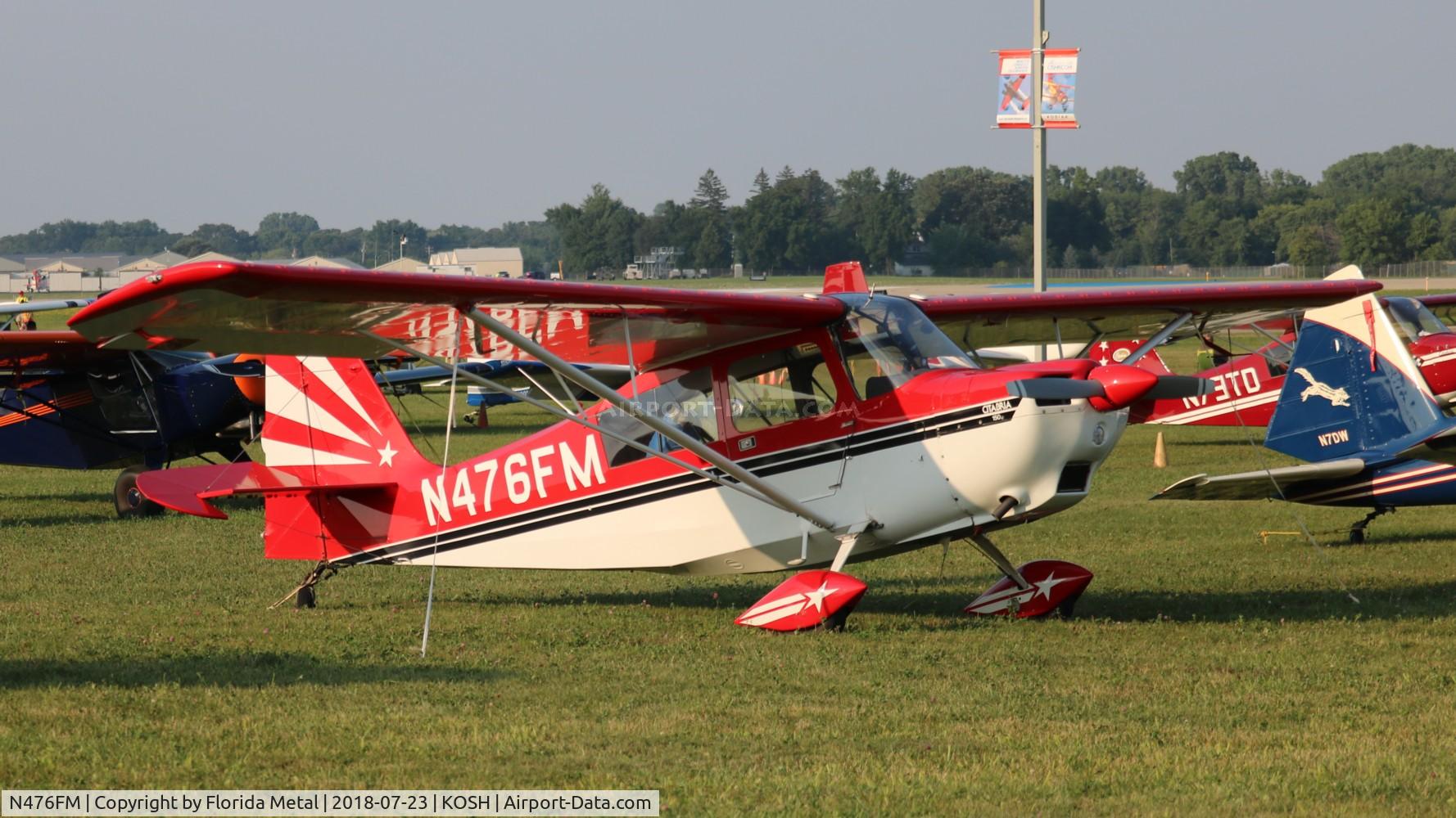 N476FM, 1978 Bellanca 7GCAA C/N 355-78, OSH 2018