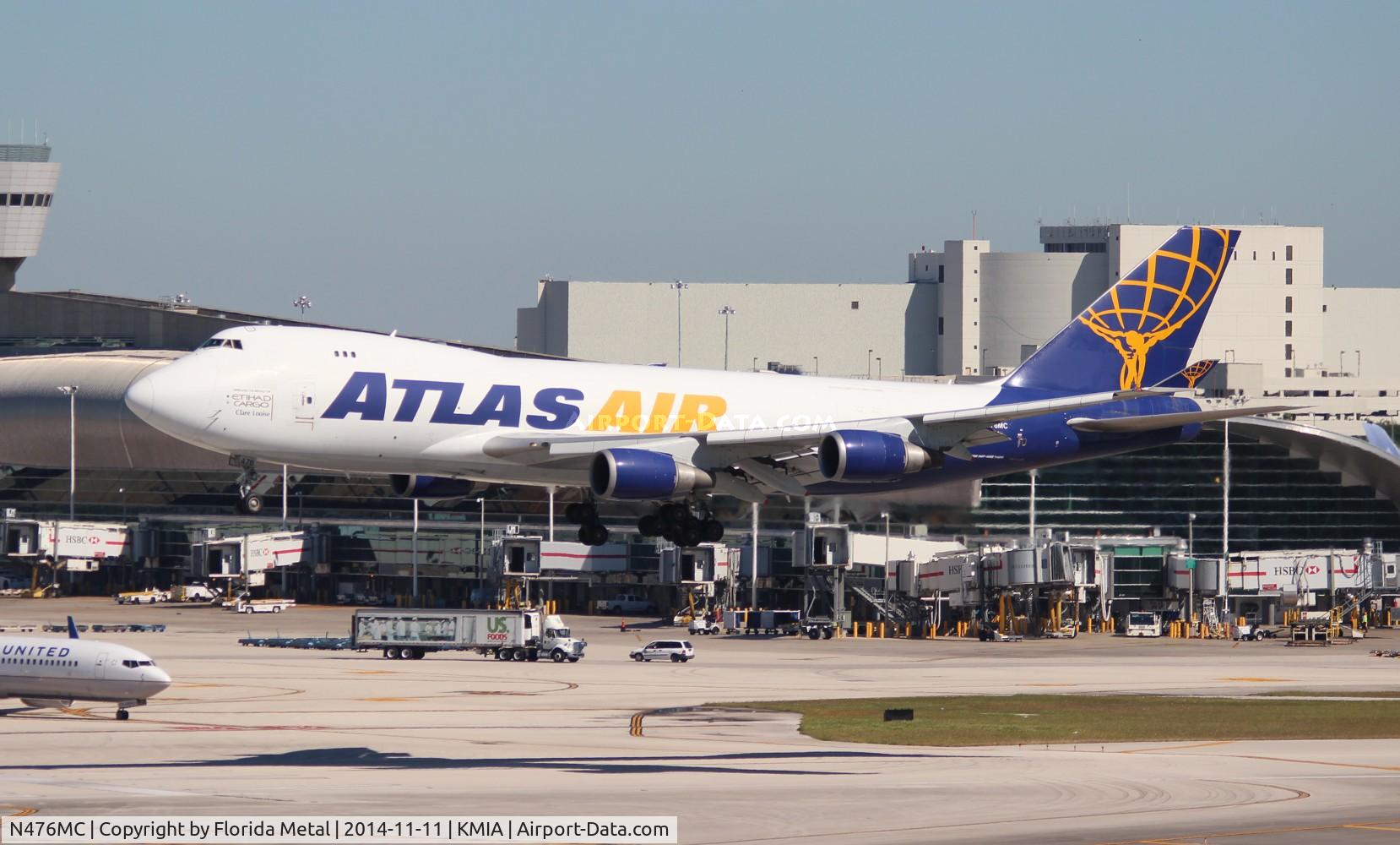 N476MC, 1999 Boeing 747-47UF C/N 29256, MIA 2014