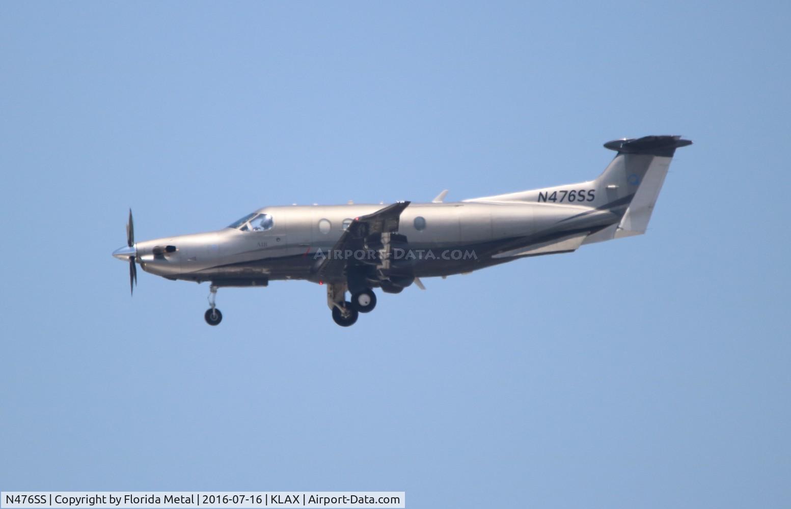 N476SS, 2006 Pilatus PC-12/47 C/N 696, LAX 2018