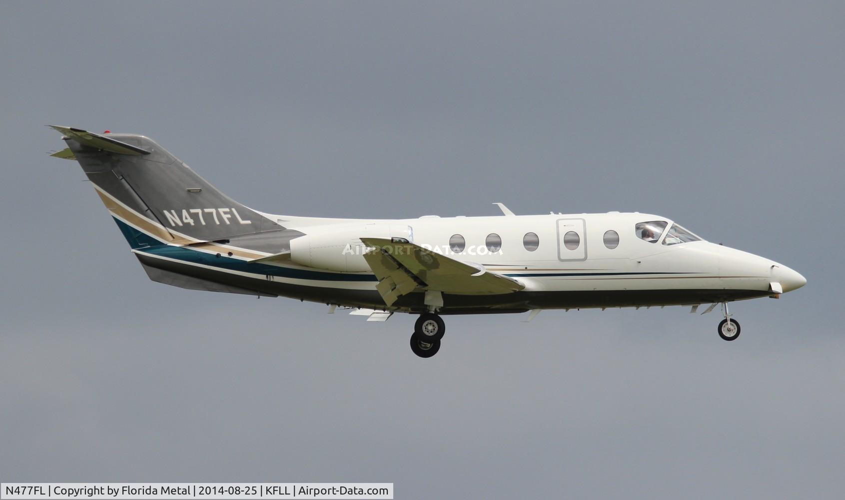 N477FL, 2004 Raytheon Beechjet 400A C/N RK-377, FXE 2014 O.F.A.