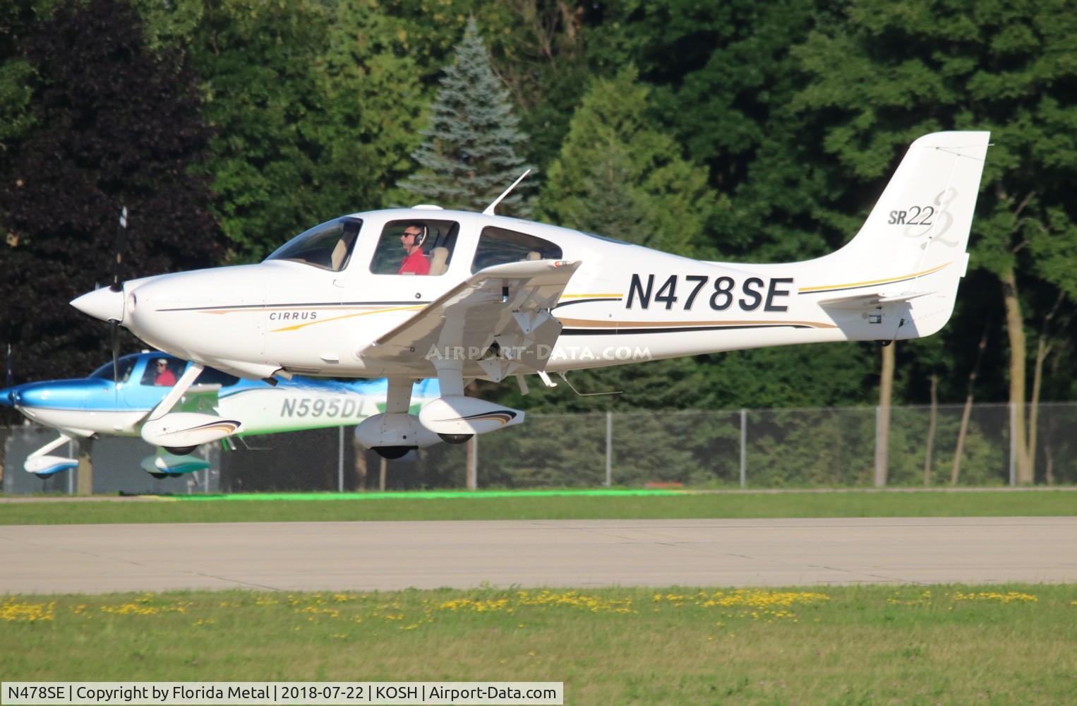 N478SE, 2004 Cirrus SR22 C/N 1158, OSH 2018