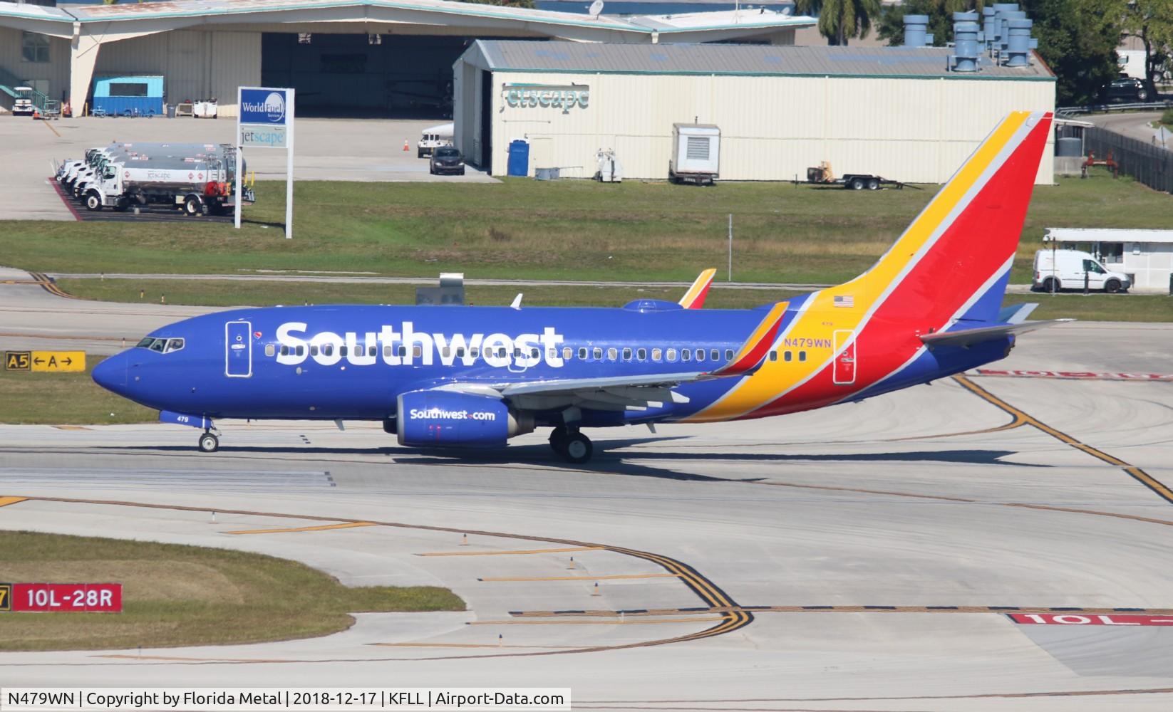 N479WN, 2004 Boeing 737-7H4 C/N 33990, FLL 2018