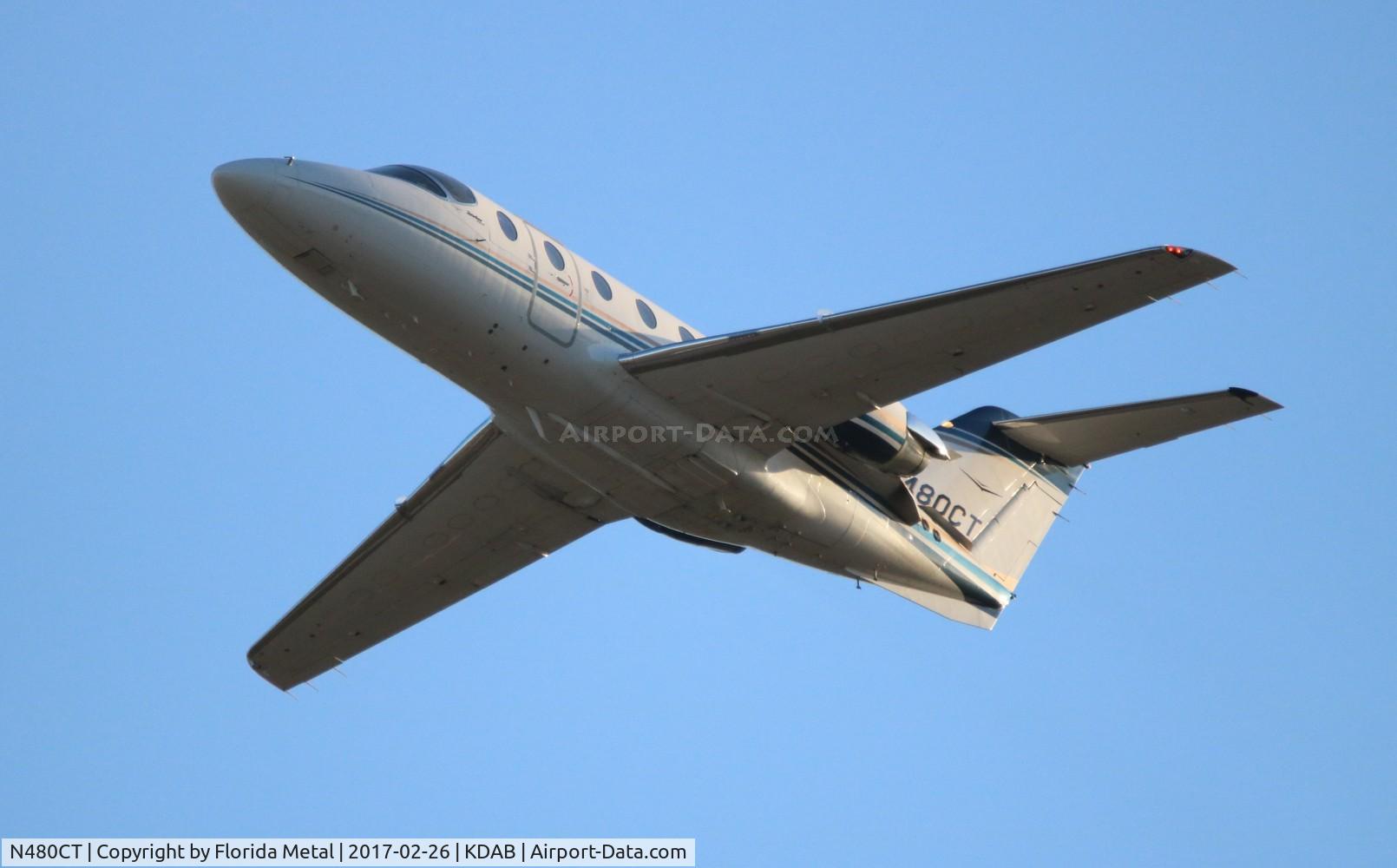 N480CT, 2007 Hawker Beechcraft 400A Beechjet C/N RK-544, DAB 2017