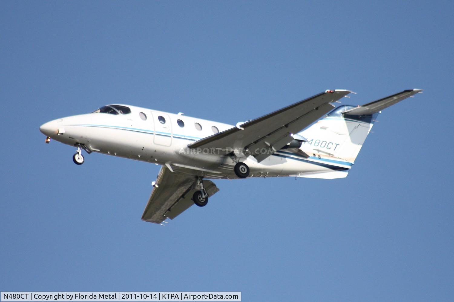 N480CT, 2007 Hawker Beechcraft 400A Beechjet C/N RK-544, TPA 2011