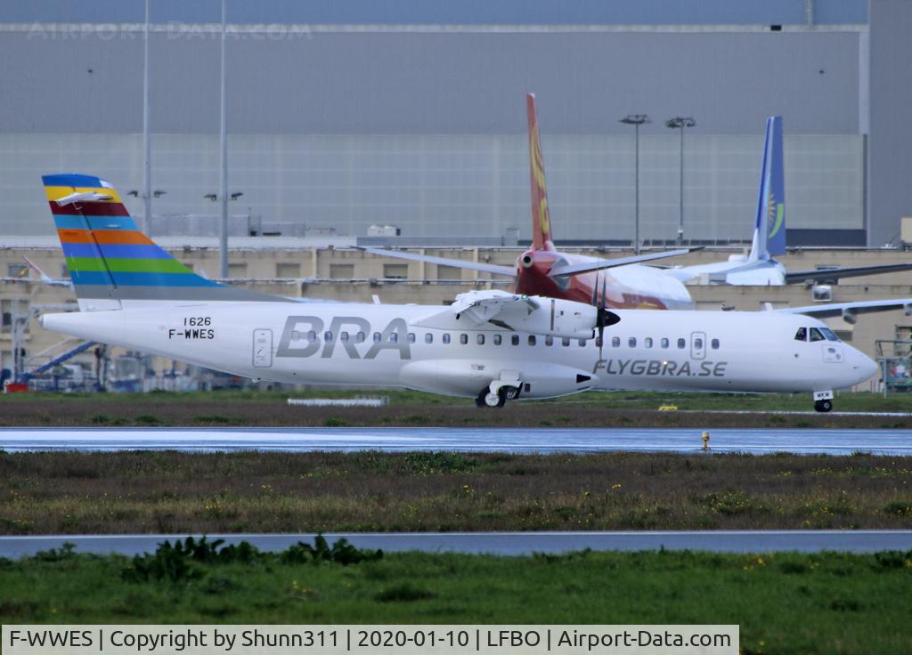 F-WWES, 2019 ATR 72-212A C/N 1626, C/n 1626 - To be SE-MKM
