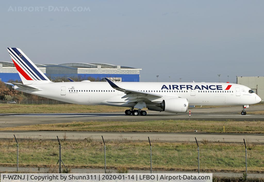 F-WZNJ, 2020 Airbus A350-941 C/N 0381, C/n 0381 - To be HTYD