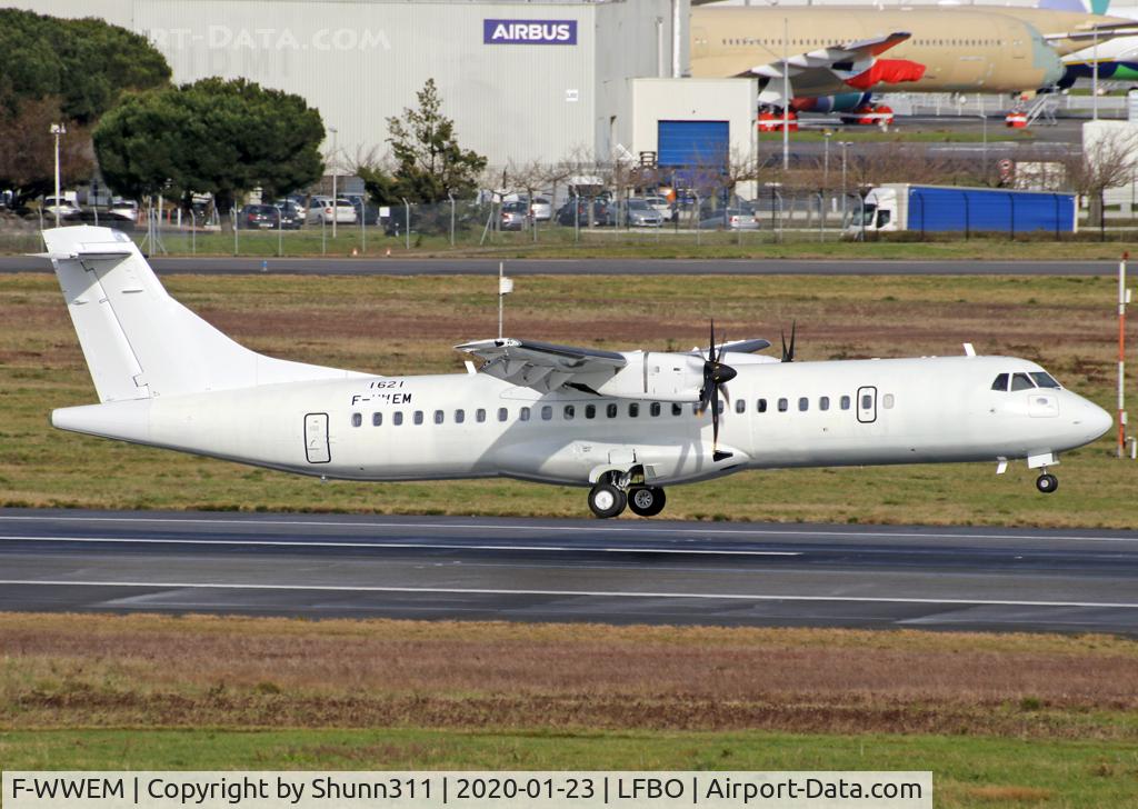 F-WWEM, 2020 ATR 72-600 C/N 1621, C/n 1621 - For Tarom as YR-ATK