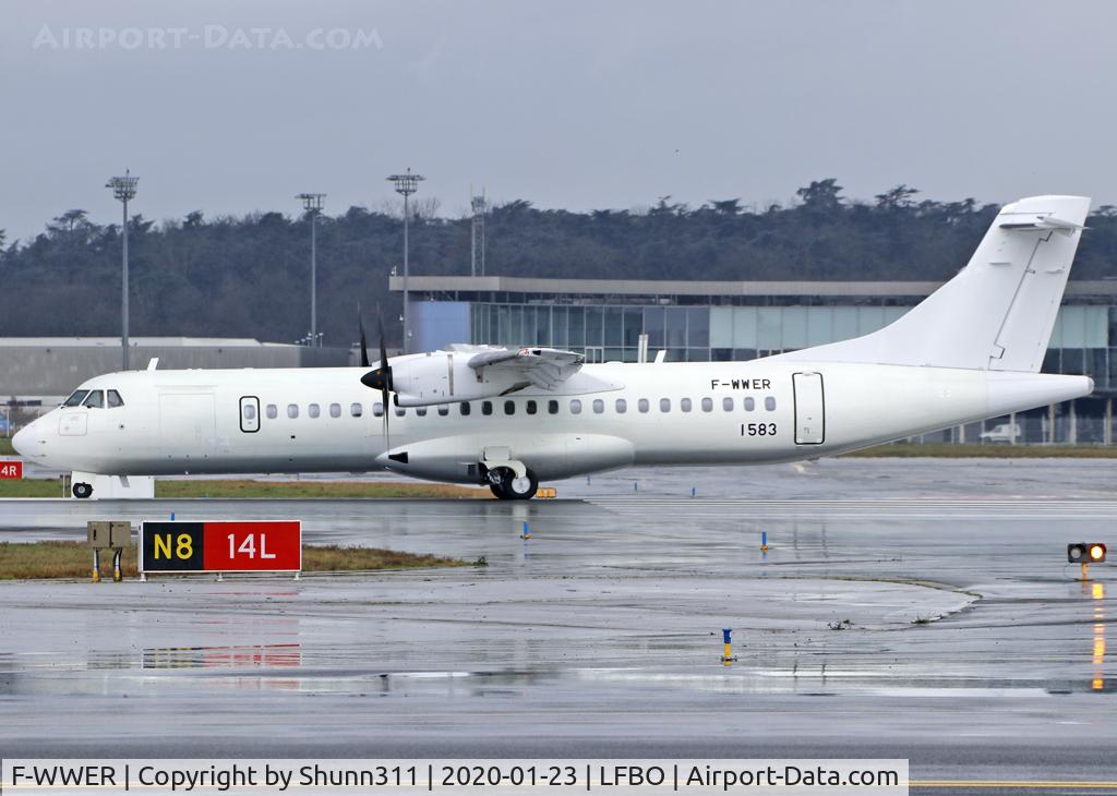 F-WWER, 2020 ATR 72-600 C/N 1583, C/n 1583 - For Tarom as YR-ATJ